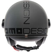 Momo Design FGTR CLASSIC Mono Jet Motorcycle Мотошлем Matt Grey Black