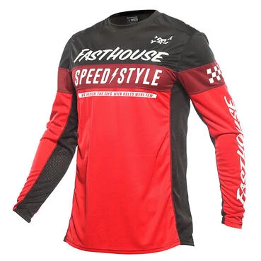 Fasthouse Grindhouse 24.2 Akin Jersey Red Красный