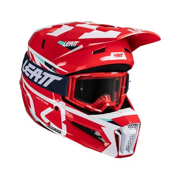 Leatt 3.5 V.25 Мотошлем Red Красный