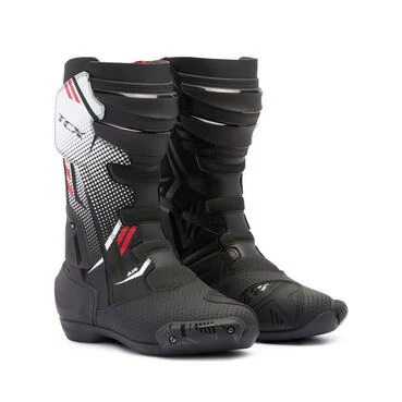 Tcx S-tr1 Air мотоботинки Black White Red Черный