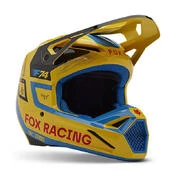 Fox V1 Race Spec Мотошлем Yellow Желтый