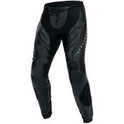 VELOCE Black White Motorcycle Leather мотоштаны