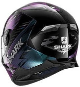 Full Face Мотошлем Moto Shark SKWAL 2.2 Venger Black Purple Glitter