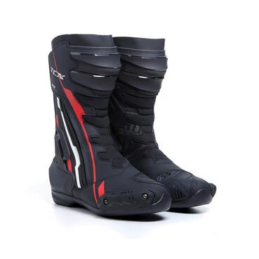 Tcx S-tr1 мотоботинки Black White Red Красный