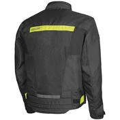 Hevik Urban Scirocco Ligth Perforated Fabric Motorcycle мотокуртка Black Yellow Fluo