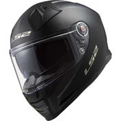 Full Face Motorcycle Мотошлем In HPFC Ls2 FF811 VECTOR II Solid Matt Black