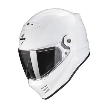 Scorpion Covert Fx Solid Мотошлем White Белый