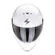 Scorpion Covert Fx Solid Мотошлем White Белый
