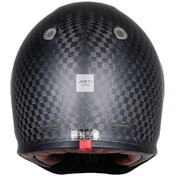 Integral Motorcycle Мотошлем in Vintage Carbon Just1 J-CULT Solid Matt Black