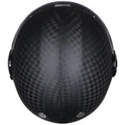 Integral Motorcycle Мотошлем in Vintage Carbon Just1 J-CULT Solid Matt Black