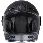 Integral Motorcycle Мотошлем in Vintage Carbon Just1 J-CULT Solid Matt Black