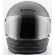 Integral motorcycle Мотошлем Blauer 80'S Vintage Anthracite Matt Black