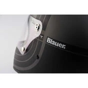 Integral motorcycle Мотошлем Blauer 80'S Vintage Anthracite Matt Black