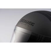 Integral motorcycle Мотошлем Blauer 80'S Vintage Anthracite Matt Black