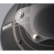 Integral motorcycle Мотошлем Blauer 80'S Vintage Anthracite Matt Black