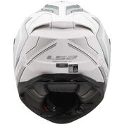 Full Face Motorcycle Мотошлем In HPFC Ls2 FF811 VECTOR II ALIZER White Silver Matt