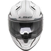 Full Face Motorcycle Мотошлем In HPFC Ls2 FF811 VECTOR II ALIZER White Silver Matt