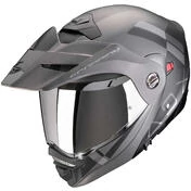 Modular Adventure Motorcycle Мотошлем P/J Scorpion ADX-2 GALANE Black Silver