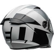 Bell LITHIUM SHEAR Full Face Motorcycle Мотошлем Silver White