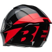 Bell LITHIUM SHEAR Full Face Motorcycle Мотошлем Metallic Grey Red
