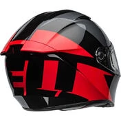 Bell LITHIUM SHEAR Full Face Motorcycle Мотошлем Metallic Grey Red