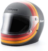 Integral motorcycle Мотошлем Blauer 80'S Vintage Titanium Matte