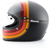 Integral motorcycle Мотошлем Blauer 80'S Vintage Titanium Matte