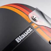 Integral motorcycle Мотошлем Blauer 80'S Vintage Titanium Matte