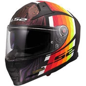 Full Face Motorcycle Мотошлем In HPFC LS2 FF811 VECTOR II FREEDOM Black Chameleon