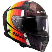 Full Face Motorcycle Мотошлем In HPFC LS2 FF811 VECTOR II FREEDOM Black Chameleon