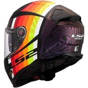 Full Face Motorcycle Мотошлем In HPFC LS2 FF811 VECTOR II FREEDOM Black Chameleon