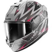 Shark D-SKWAL 3 BLAST-R MAT Full Face Motorcycle Мотошлем Silver Purple Black