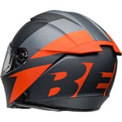 Bell LITHIUM SHEAR Full Face Motorcycle Мотошлем Matte Grey Orange