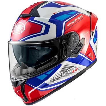 Premier Integral Motorcycle Мотошлем EVOLUTION RR13 White Red Blue