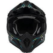 Moto Cross Enduro Мотошлем iXS 189 FG 2.0 Matt Black Yellow Fluo