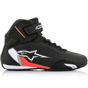 Alpinestars SEKTOR SHOE Motorcycle мотоботы Fluo Red White Black