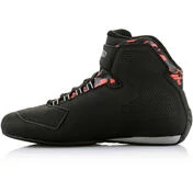 Alpinestars SEKTOR WATERPROOF Motorcycle мотоботы Fluo Red Dark Gray Black