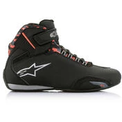 Alpinestars SEKTOR WATERPROOF Motorcycle мотоботы Fluo Red Dark Gray Black