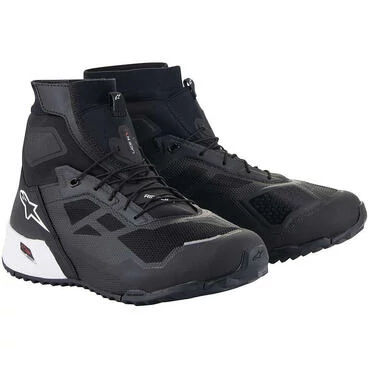 Alpinestars CR-1 Motorcycle мотоботы Black White