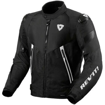 Rev'it CONTROL H2O Fabric Motorcycle мотокуртка Black White