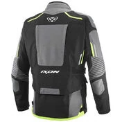 Ixon MIDGARD Touring Motorcycle мотокуртка Black Gray Fluo Yellow