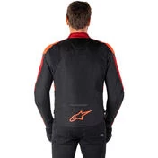 Alpinestars T-JAWS V4 WP Fabric Motorcycle мотокуртка Black Fluorescent Red