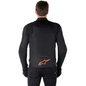 Alpinestars T-JAWS V4 WP Fabric Motorcycle мотокуртка Black Fluorescent Red