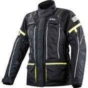 Technical motorcycle мотокуртка LS2 Nevada Lady WP Triple Layer Certified Black Yellow Fluo