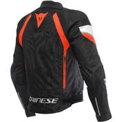 Dainese AVRO 5 TEX Motorcycle мотокуртка Black Red Fluo White