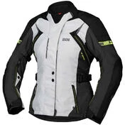 Woman Motorcycle мотокуртка In Waterproof Fabric Ixs Tour LIZ-ST Gray Black Yellow