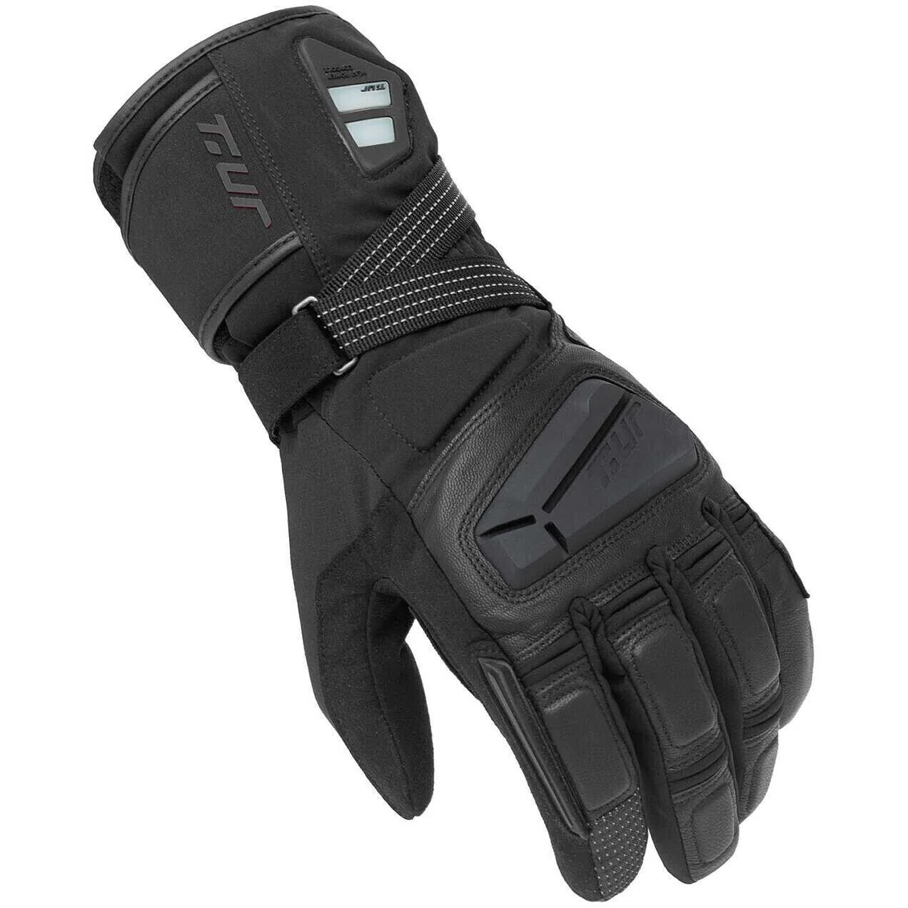 T-UR T912HM G-WARM HYDROSCUD Heated Motorcycle мотоперчатки Black