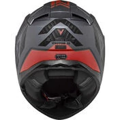 Full Face Motorcycle Мотошлем In HPFC Ls2 FF811 VECTOR II Splitter Matt Titanium Red