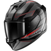 Shark D-SKWAL 3 SIZLER Full Face Motorcycle Мотошлем Black Anthracite Red