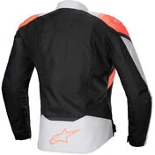 Alpinestars STELLA T-JAWS V4 WP Women's Fabric Motorcycle мотокуртка Black Ice Grey Fluorescent Coral